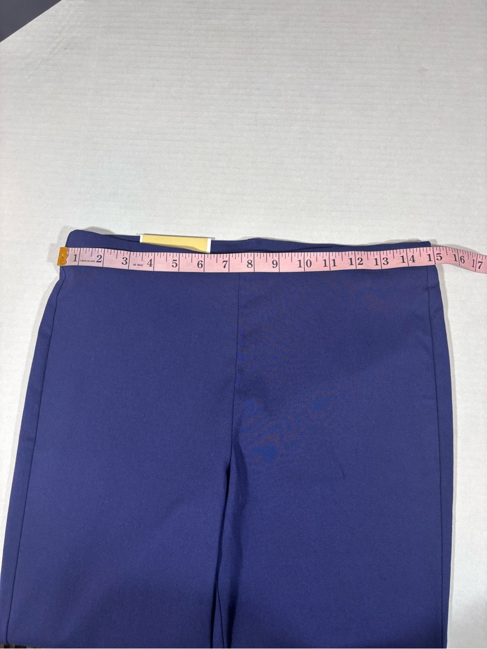 Michael Kors Super Skinny Pull On High Rise Ankle Dress Pant NWT Blue Medium - Picture 10 of 11